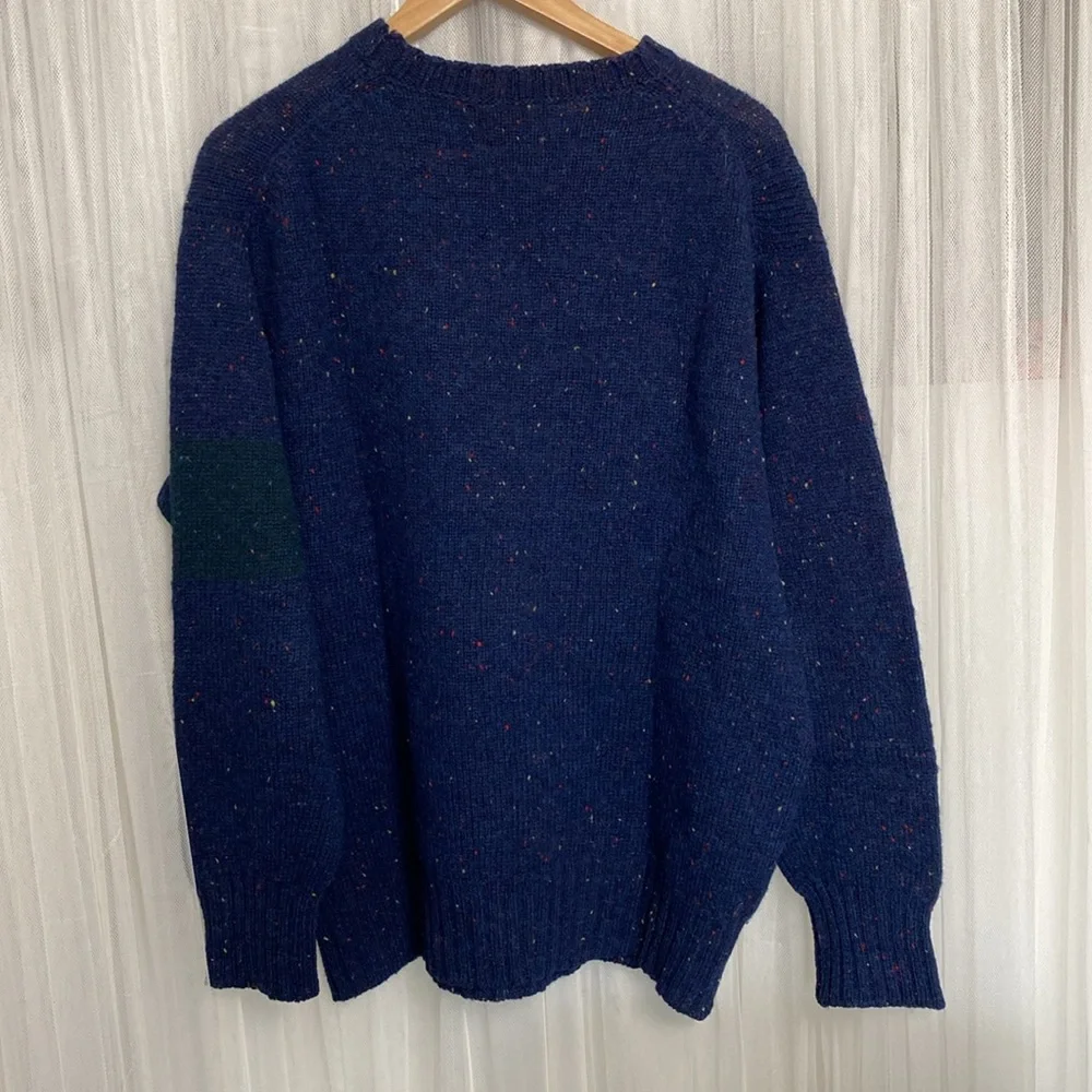 Vintage 90’s  Braemar pullover Sweater for Harrods London! EUC!! Unisex! Size L - Picture 3 of 13